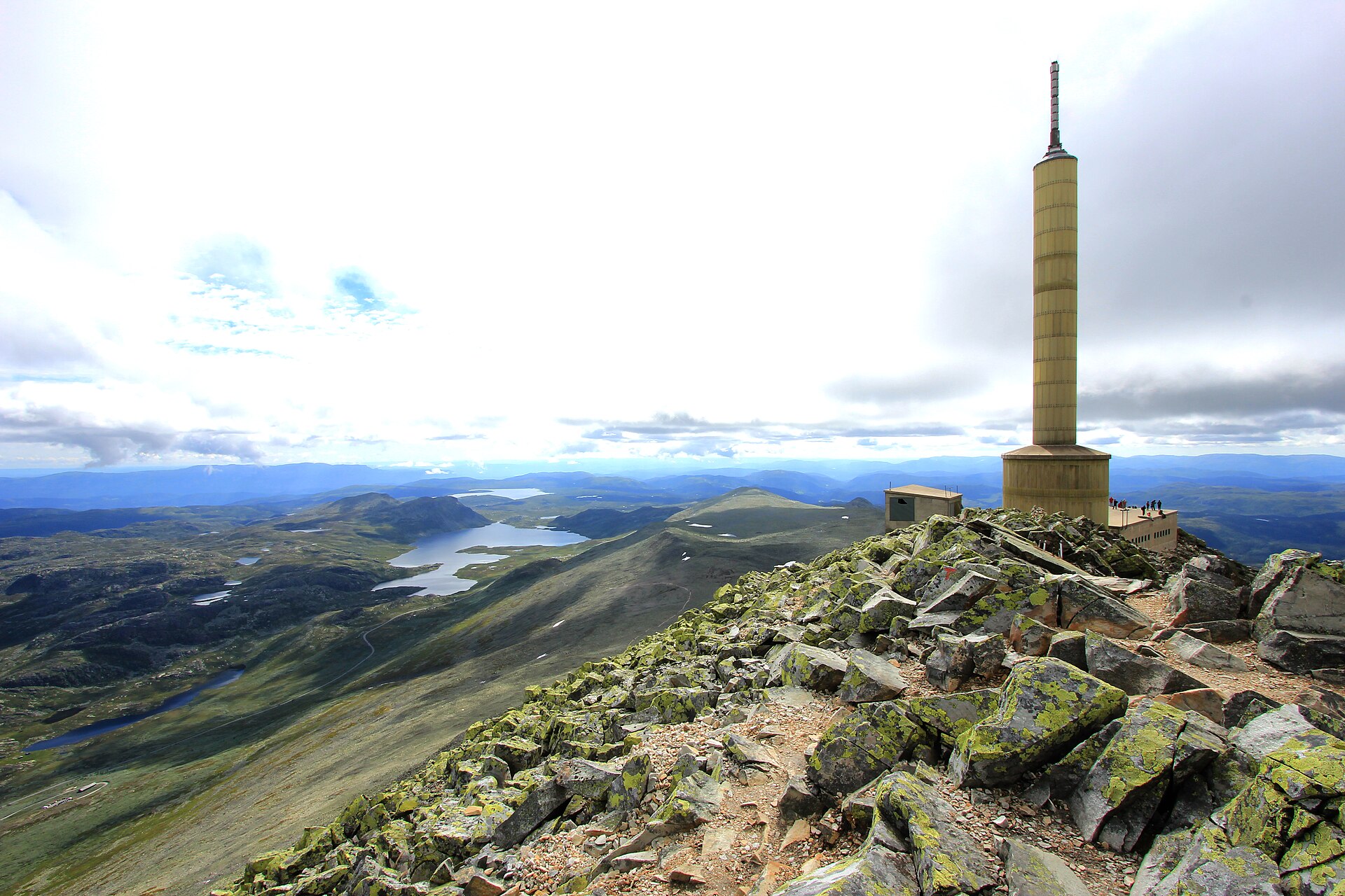 Utsikt fra Gaustatoppen